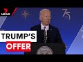 Joe Biden delivers speech at NATO summit in Washington | 7NEWS