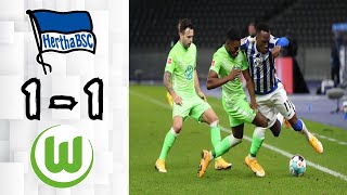 Hertha Berlin 1 - 1 Wolfsburg: All Goals & Extended Highlights