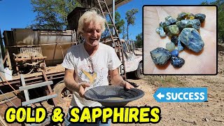 SUCCESS Gold \u0026 Sapphires Mining in Australia