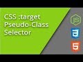 How to Use the CSS :target Pseudo Class