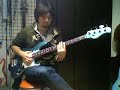 【エレキベース】ゴーストノートスラップフレーズ練習　celinder bass