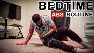 5 MINUTE BEDTIME ABS WORKOUT ROUTINE