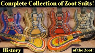 Complete Collection of Zoot Suits In One Room! The Craziest Gibson Les Paul and SG Series Ever Made