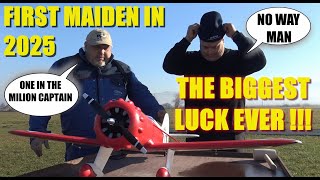 FIRST MAIDEN FLIGHT IN 2025 \u0026 THE BIGGEST LUCK EVER!!!!!!! OH YEAH