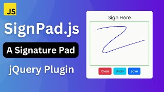 Add Electronic Signing to Your Site with SignPad: A jQuery Signature Pad Plugin