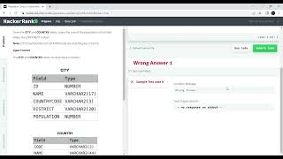 HackerRank SQL || Population Census || SQL Learning