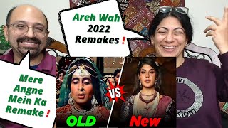 Original vs Remake 2022 - Bollywood Songs | Old and New Indian songs | Indian Americans React ! ✨