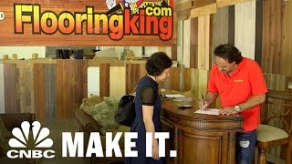 How The Flooring King Turned $400 Into A Multimillion-Dollar Company | CNBC Make It.