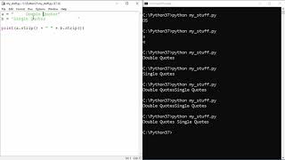 Python Tutorial - 11 - Strings - len, lower, upper