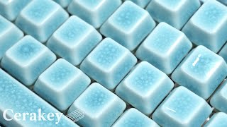 How about a cool ice keycap Cerakey this summer? Keyboard ASMR that will blow away the heat