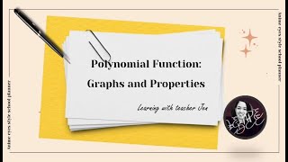 Graph of a Polynomial Function