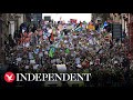 Live: Climate protestors gather in Glasgow during Cop26