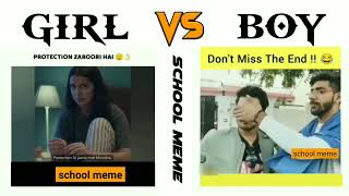 Girl vs Boy Dirty mind thinking🤣 #schoolmeme #funnyvideo #funnymoments #meme #funnypeople #girl #boy