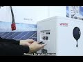 how to communicate solar inverter and battery