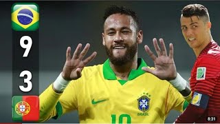 Portugal vs Brazil | Neymar vs Ronaldo | Extended Highlights & All Goals-2022