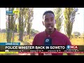 Police Minister back in Soweto