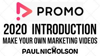 Promo.com 2020 Introduction Beginner Tutorial - Create Your Own Marketing Videos