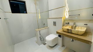 Washroom design 5' x 7' [feet] || bathroom tiles ideas