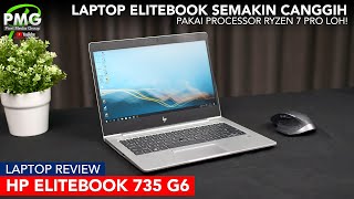 Laptop cakep dari HP, Elitebook kembali lagi! - HP Elitebook 735 G6 Review Indonesia