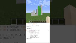 CIT Minecraft Python Sort / Search Algorithms 1