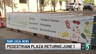 Downtown Midland Pedestrian Plaza returns for the summer