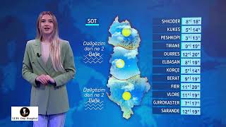 🌦️ Moti sot dhe parashikimi për nesër në News24 (28-29 nëntor 2024) 🌞