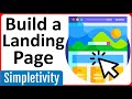 How to Make Great Landing Pages with Google Sites for FREE