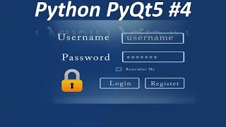 How to create GUI in Python || PyQt5 : #4