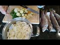 낚시와 요리 catch u0026 cook 직접 낚은 송어로 얼큰 송어찜 해먹기 rainbow trout fishing spicy steamed trout