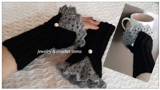 Crochet Victorian Gloves Tutorial ( part 2)