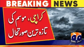 Karachi Weather Updates | Cloudy Weather | Geo News