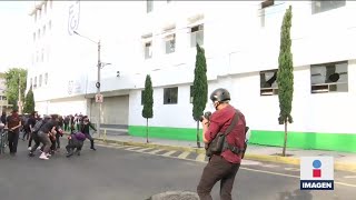 Destrozan edificio de la Fiscalía de la CDMX | Noticias con Ciro Gómez Leyva