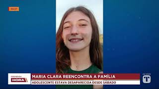 21-01-25 Adolescente que estava desaparecida é encontrada em Pronto Atendimento no Jardim Leonor