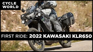 2022 Kawasaki KLR650 First Ride