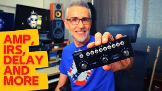 Amp Modeling, IRs, Delay and MORE! MultiFX pedal Lekato CUBE BABY Full Review