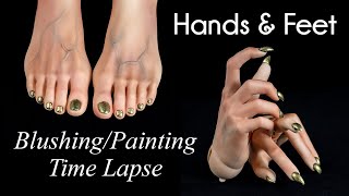 BJD Hands and Feet | Blushing Time Lapse