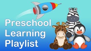 PRESCHOOL KINDERGARTEN LEARNING PLAYLIST | Compilation | Nursery Rhymes TV | English Songs For Kids