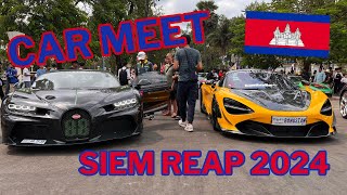 Supercars in Siem Reap, Cambodia 2024 - Bugatti - Lamborghini - McLaren