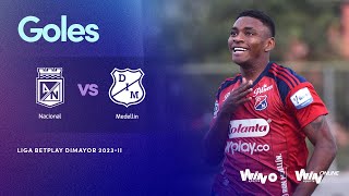 Nacional vs. Medellín (goles) | Liga BetPlay Dimayor 2023-2 | Cuadrangulares - Fecha 5