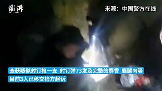 民警在海拔4500米山洞抓捕盗猎分子