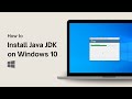 How to Install Java JDK on Windows 10