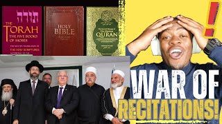 JEWISH vs CHRISTIAN vs MUSLIM - Recitations, Torah, Bible & Quran