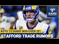 Matthew Stafford Trade Rumors, Rams Interested in Trading For Receiver, Keys to Win vs. 49ers & More