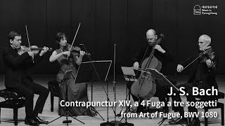 [The 21st MPyC] J. S. Bach - Contrapunctus XIV, a 4 Fuga a tre soggetti from Art of Fugue, BWV 1080