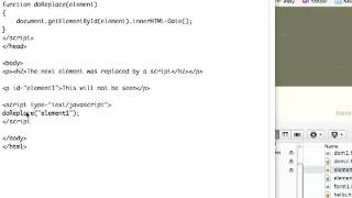 JS 4U 36: Replacing HTML Elements