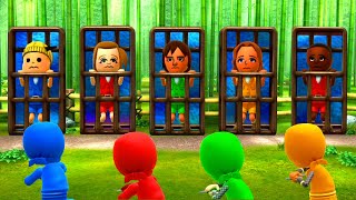 Wii Party U Minigames - Pikachu Vs Polly Vs Yuya Vs Araceli (Master Difficulty)