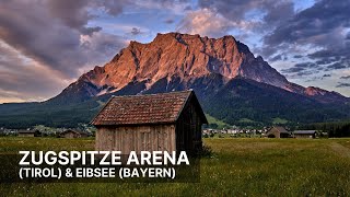 Ausflugsziele Zugspitze Arena (Reutte, Tirol) und Eibsee (Bayern)