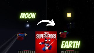 I Went to Moon In Fisk Superhero In Minecraft