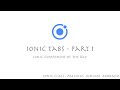 Ionic Component of the Day (Tabs) - Part 1