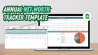 Create a Net Worth Tracker Template and Dashboard in Google Sheets | Step-by-Step Tutorial